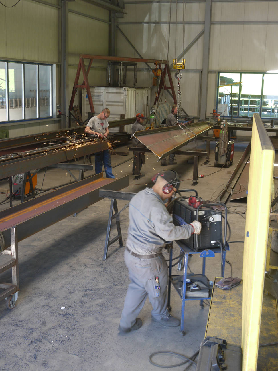 Team an der Arbeit