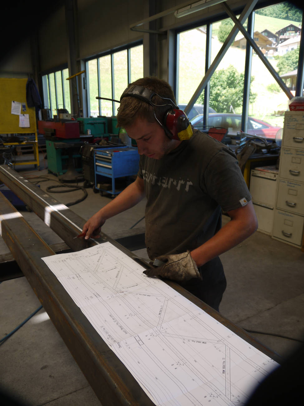 Team an der Arbeit