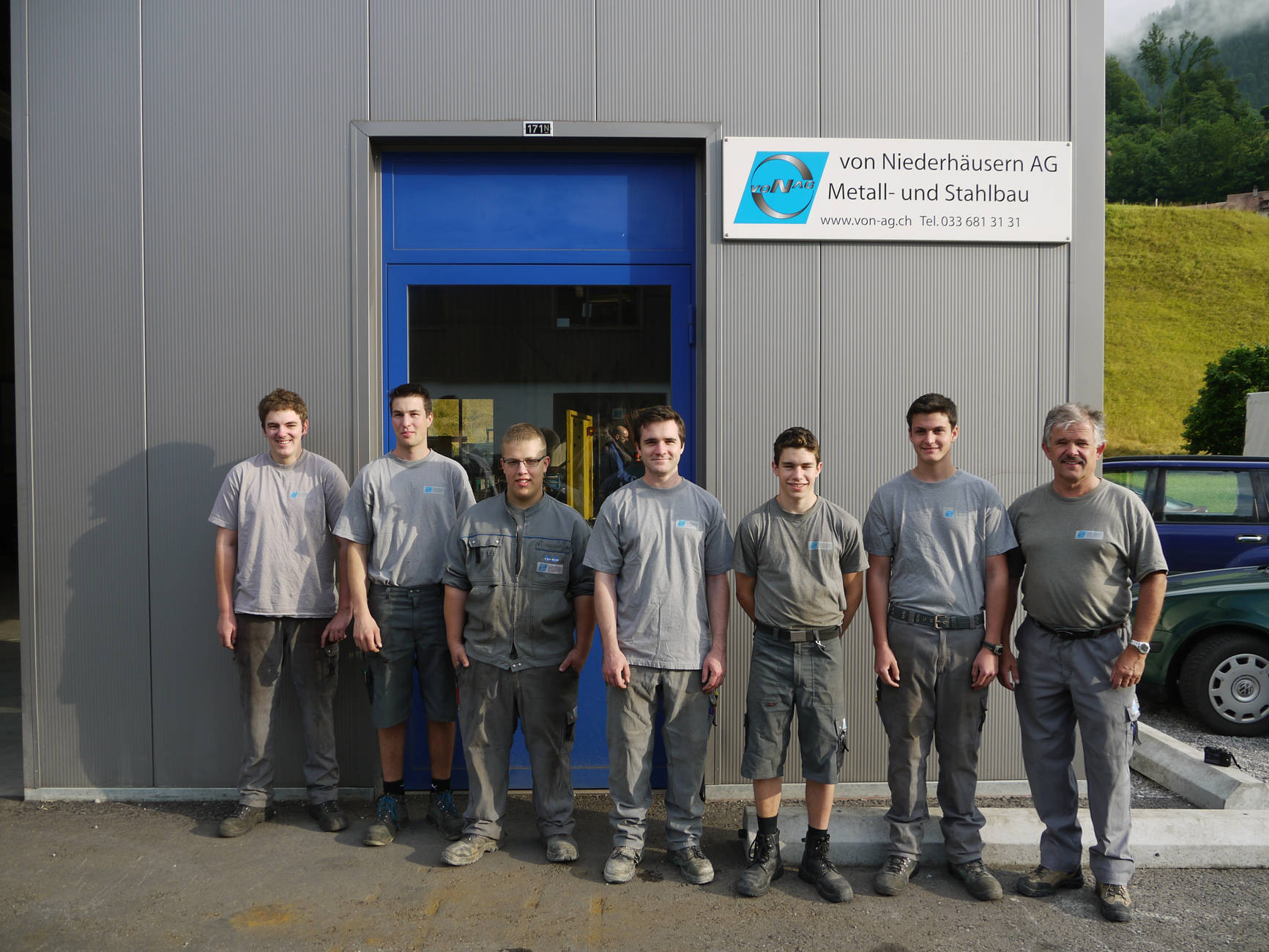Team an der Arbeit